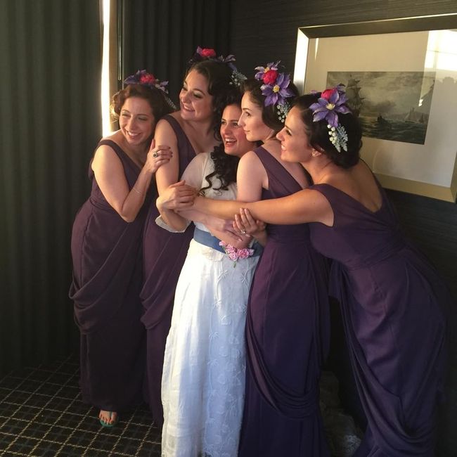 A Mini Bam from our vintage romantic/old Hollywood wedding