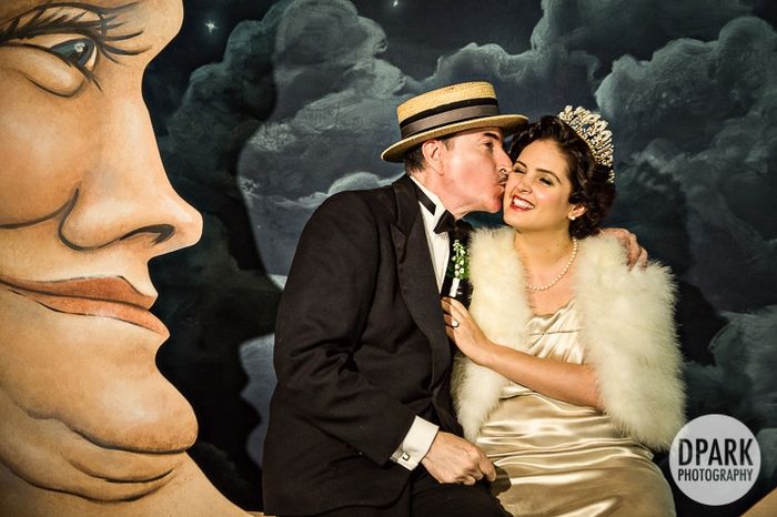 BAM!!! Our vintage, romantic, Old Hollywood wedding in Los Angeles.