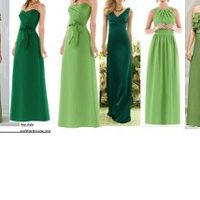 BRIDEMAIDS DRESSES :)