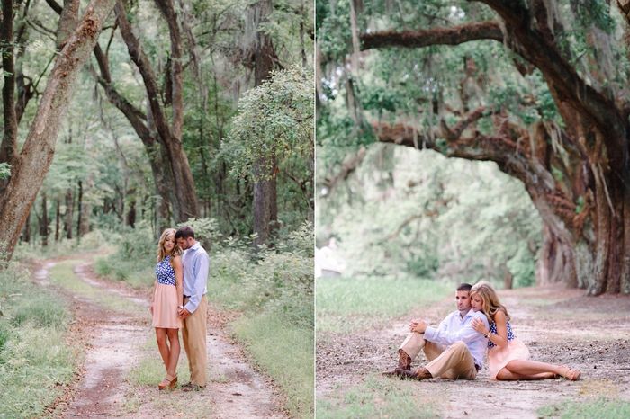 Engagement photo attire