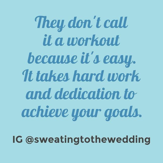 Are you sweating for the wedding? 1