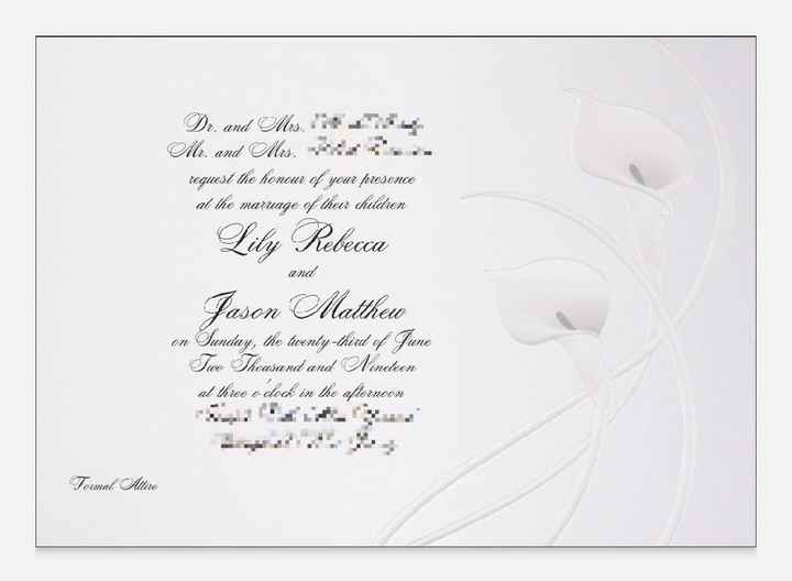 Wedding Invitations - 2