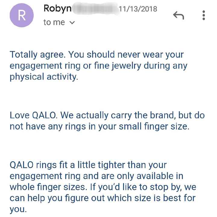 Wearing a ring 24/7? - 2