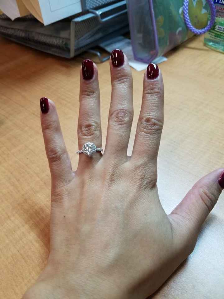 Engagement/wedding rings