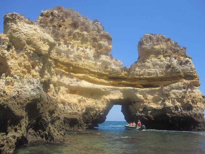 Grotto tour- there was an option of kayaking instead too