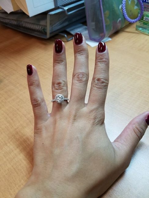 Engagement/wedding rings