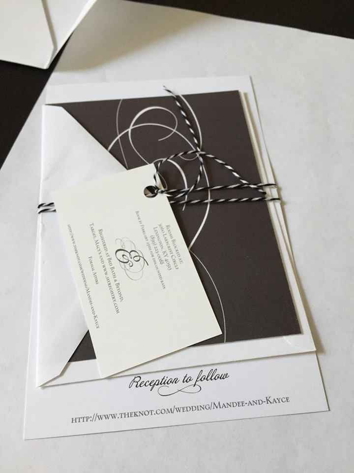 My DIY Invitations