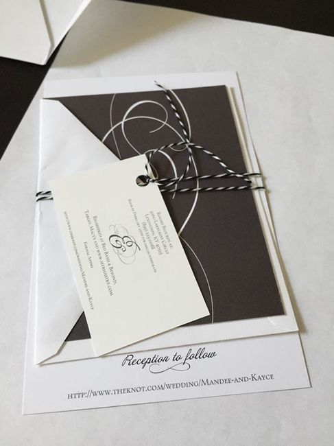 My DIY Invitations