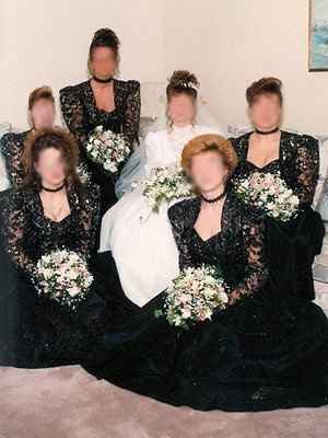 Future Mrs. O., you got me to thinking...worst BRIDESMAID DRESSES