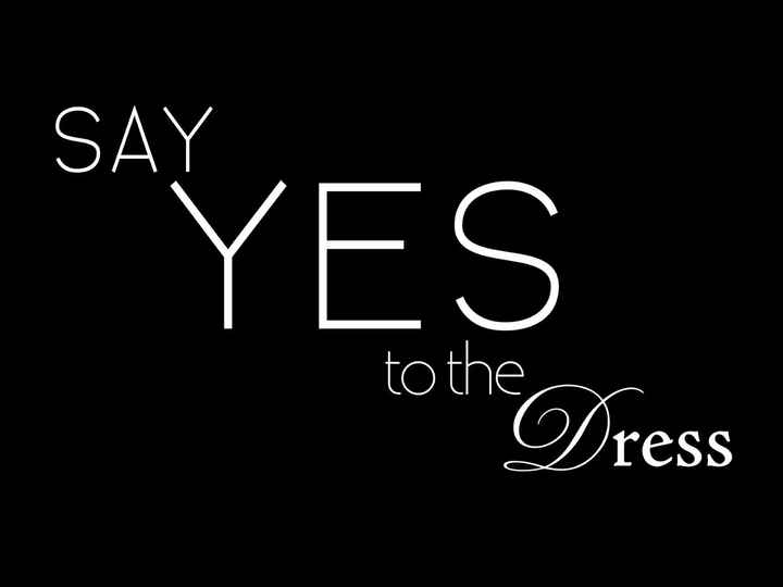Saying yes to the Dress
