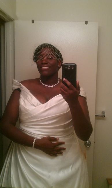 So, can I see your dresses?