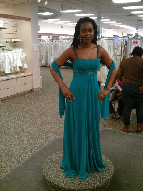 So, can I see your dresses?