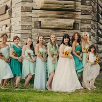 Let's see those mismatched dresses!