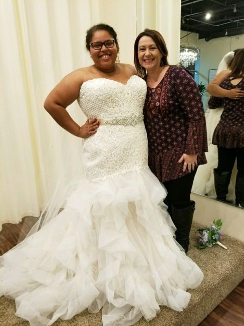 My wedding dress came in!