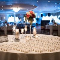 Mercury glass and Silver Pillar Candles