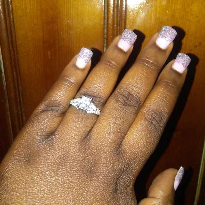 Lets see those beautiful engagement rings
