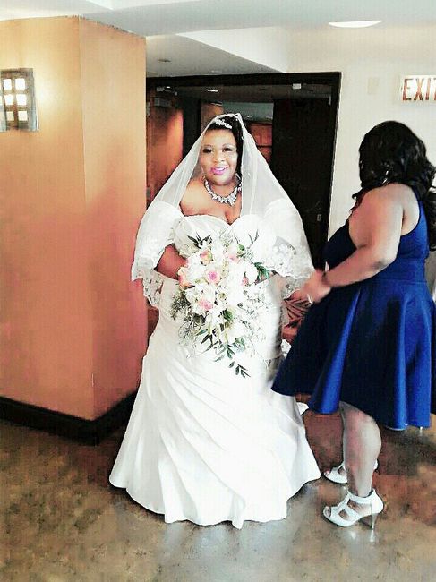 Plus size wedding dress... High low wedding dress with cowboy boots