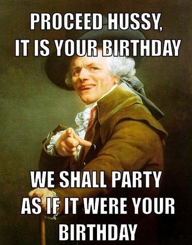 In honor of GameCox' birthday...TODAY IS MEME DAY.