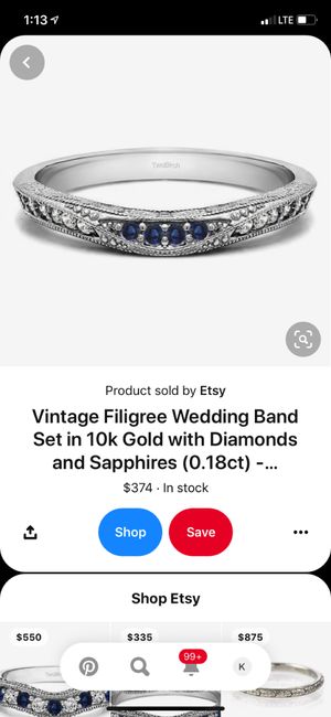 i want to see your wedding bands! 4