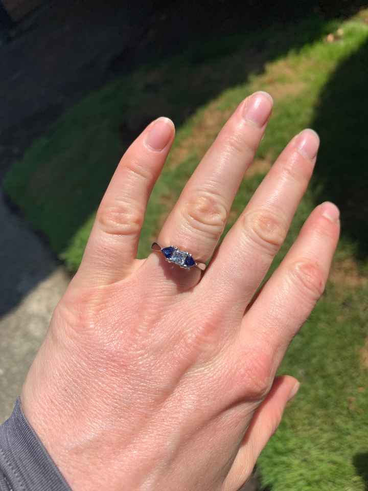 i want to see your wedding bands! - 2