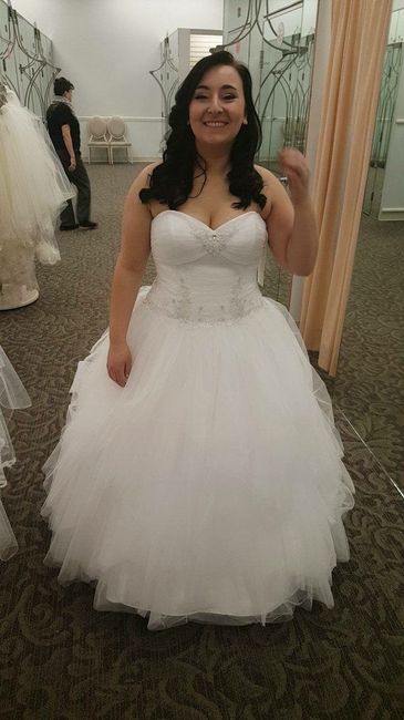 My dress is in...now I want to see yours!
