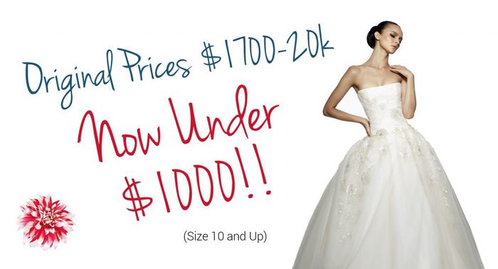 Kleinfeld Bridal Sample Sale 2