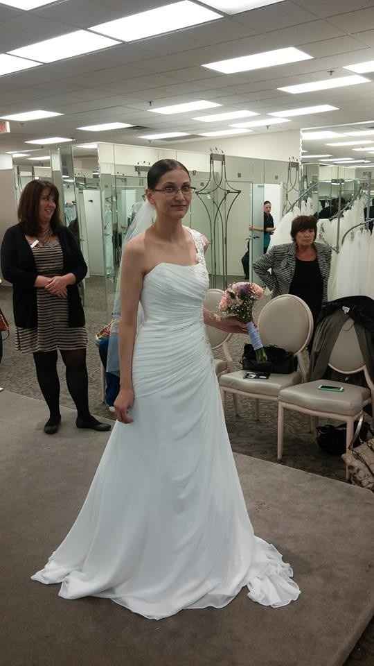 I said yes to the dress!