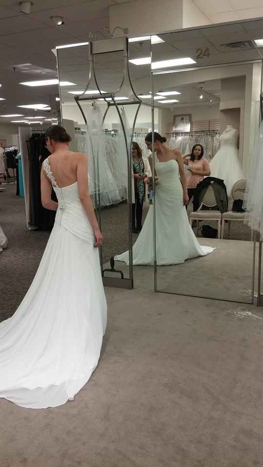 I said yes to the dress!
