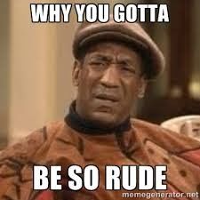 When someone TELLS YOU they get a plus one (rant)