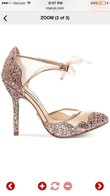 Bridal Shoes- Macy's has a sale