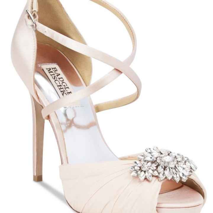 Would love to see everyone's bridal shoes?