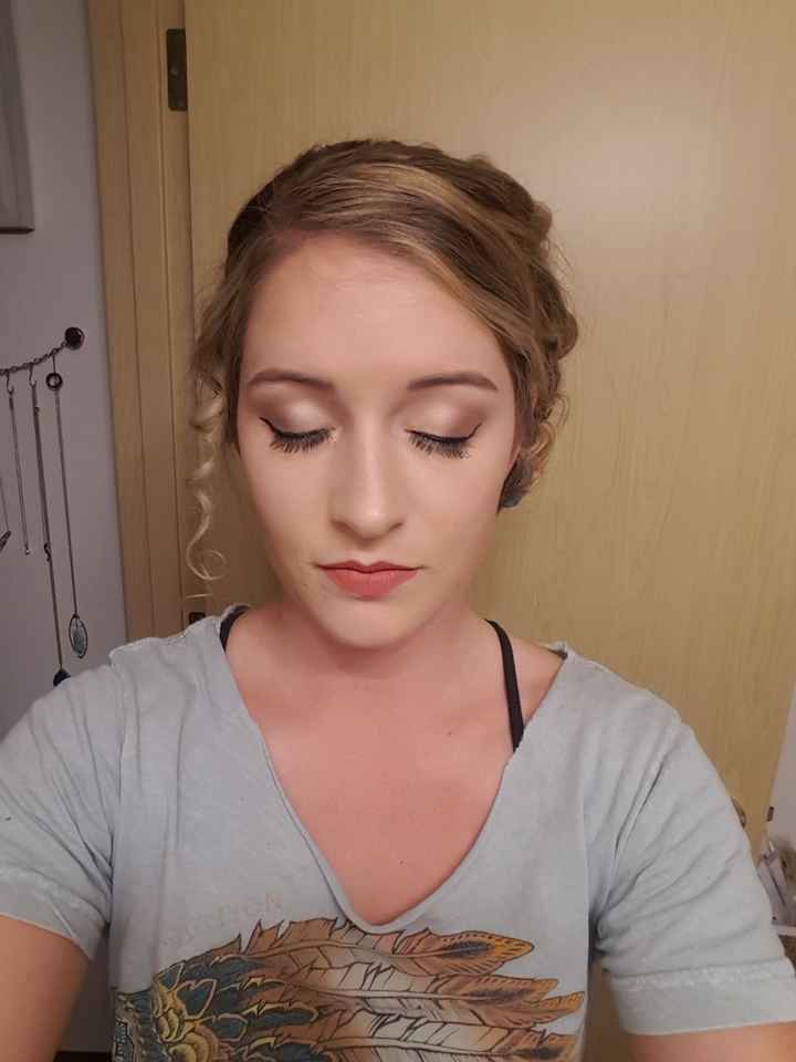 Hair and Makeup Trial Run