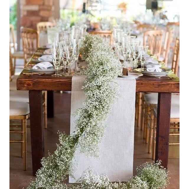 Baby's breath garlands
