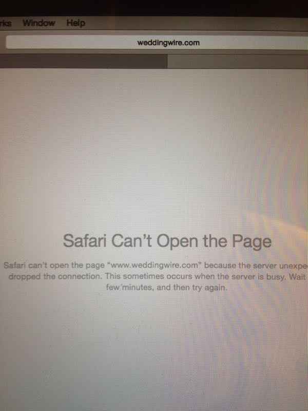 Argh! WW website help