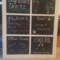 Drink Menu DIY