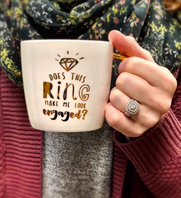 Engaged 1/22/19; Wedding date: 5/9/2020