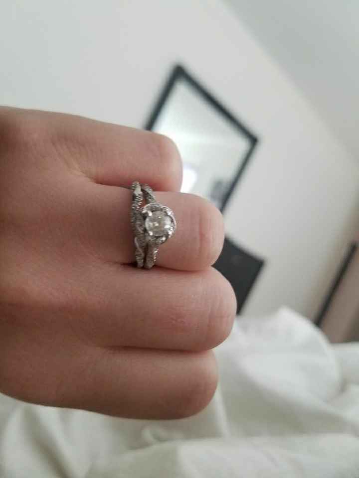 Show me the wedding bands....