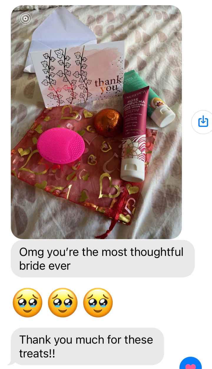 Thank you gifts for bridesmaids - 2