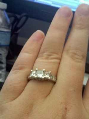 did you pick out your own engagement ring? (post pics)