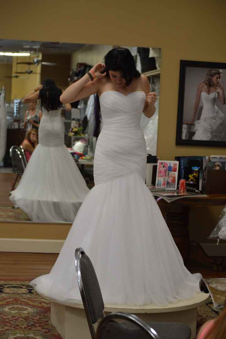 So, can I see your dresses?