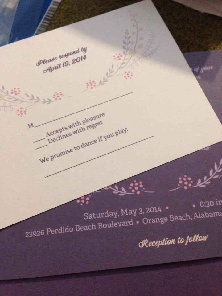 Rainy, cold Mardi Gras...BUT I GOT MY INVITES!