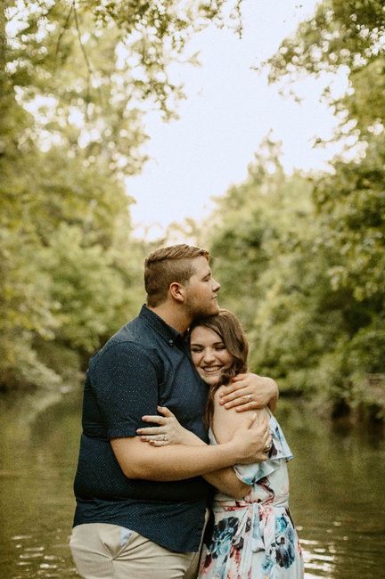 Admidst the Covid-19 panic, post your favorite picture from your engagement shoot. 28