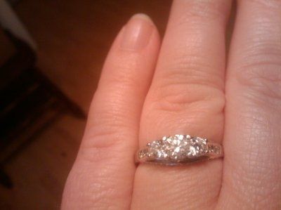 WR-New Brides to be (or 'old' if you like) Let us see your RINGS!