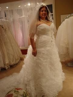 Plus size or full figured brides, let's see those gowns!