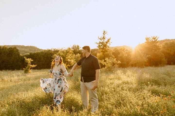Admidst the Covid-19 panic, post your favorite picture from your engagement shoot. - 4