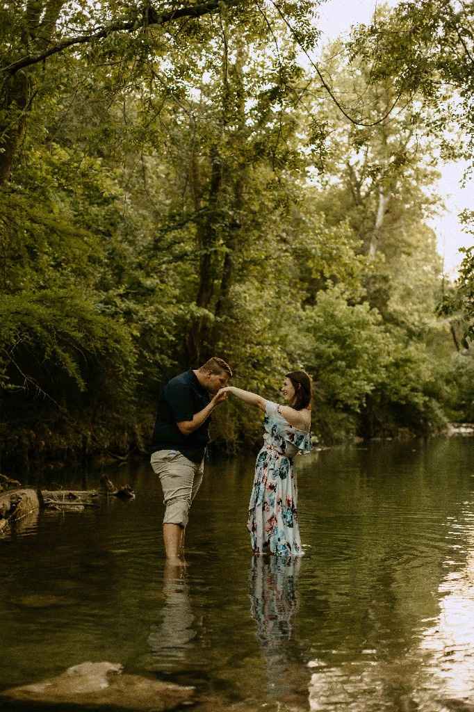 Admidst the Covid-19 panic, post your favorite picture from your engagement shoot. - 5