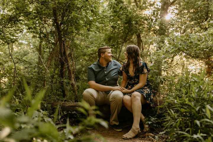 Admidst the Covid-19 panic, post your favorite picture from your engagement shoot. - 6