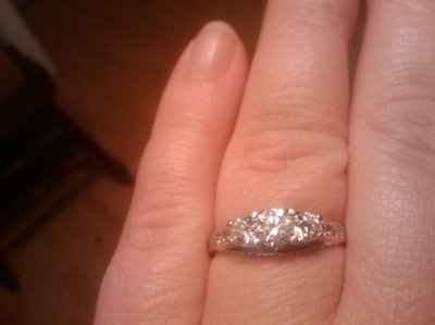 WR-New Brides to be (or 'old' if you like) Let us see your RINGS!