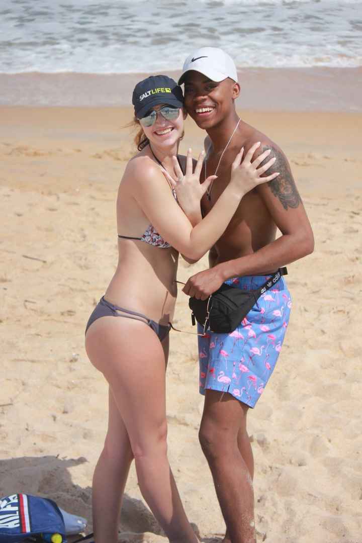 On the beach!!