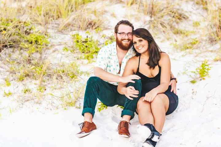 Having a hard time picking our colors! What colors did your guys wear?!